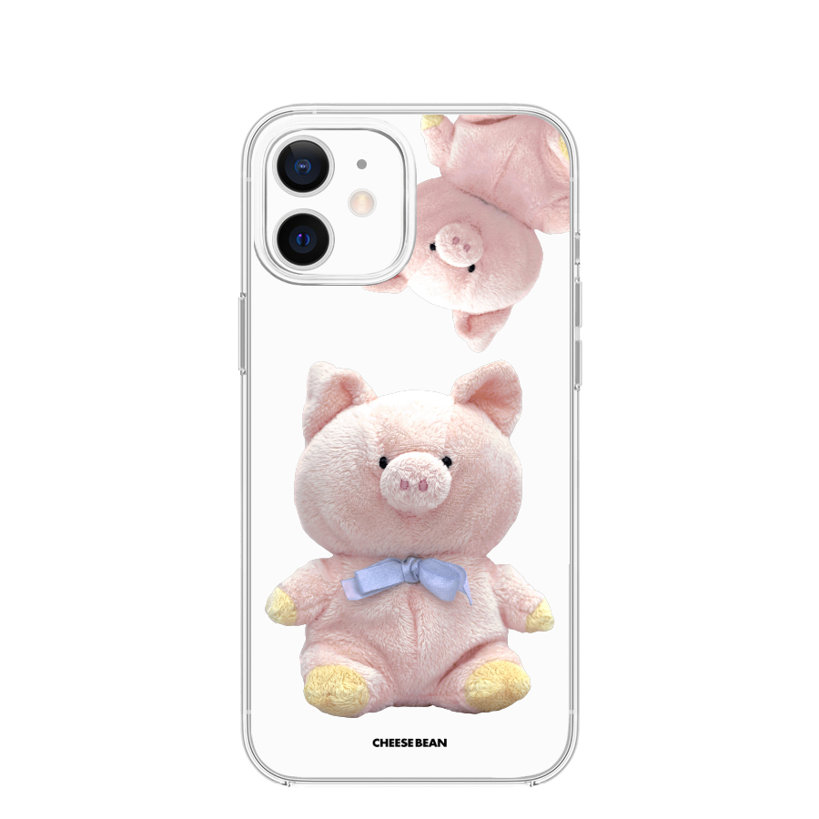 Fluffy buddy case (4 colors)